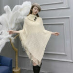 Women Cape Knitted Poncho in Pakistan