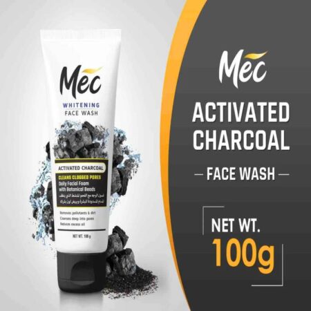 Mec Whitening Charcoal Face Wash in Pakistan