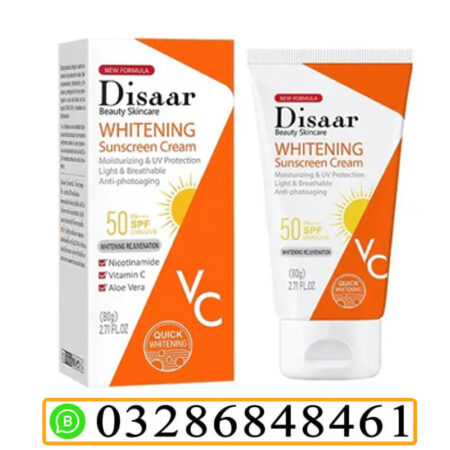 Disaar Sunscreen Cream SPF 50 In Pakistan