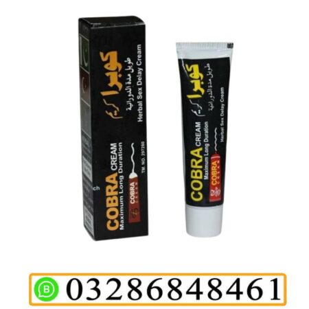 Cobra Delay Cream For Men Extra Time Booster
